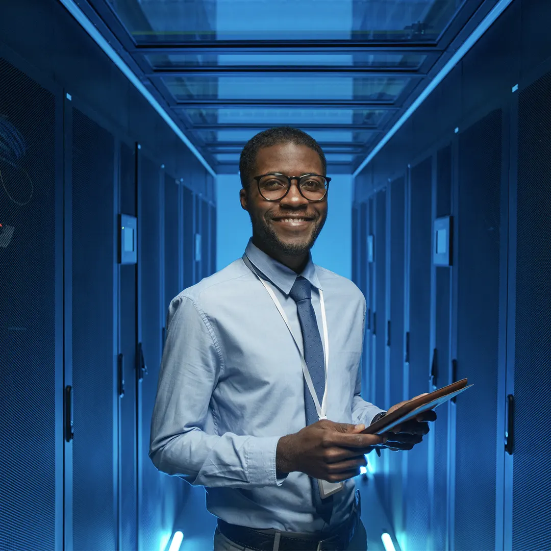 Técnico Nexfone num datacenter